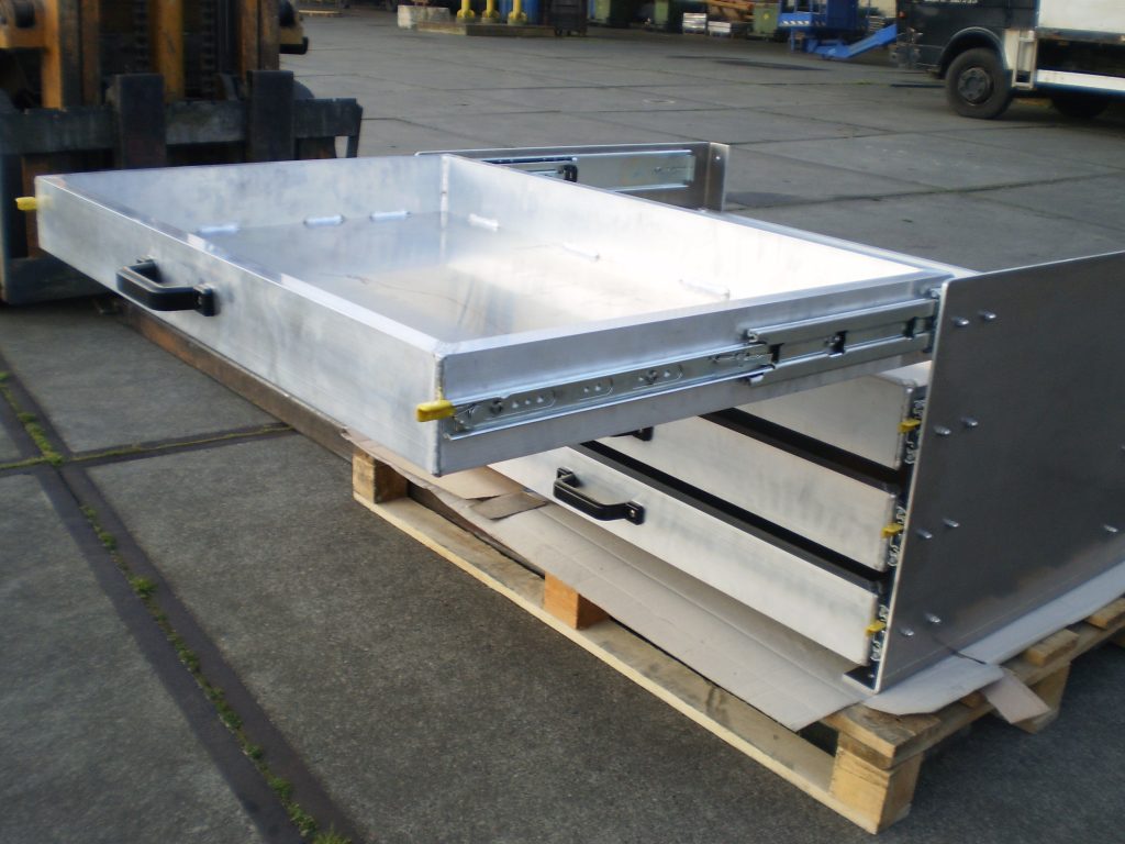Aluminium lade open - foto 1